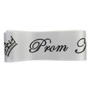 Satin Party Prom Sash Grey Prom King Sash Graduation Homecoming Gift
