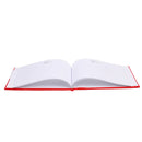 Red Satin Ribbon Guest Book Guest Register Signature Wedding Reception Decor