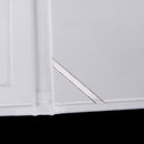 White Satin Wedding Favors Photos Marriage Certificate Holder Cover with Bow Rhinestone Decoration