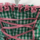 Women Girls Fashionable Oktoberfest Beer Maid Wench German Bavarian Heidi Fancy Dress + Apron Party Costume XL