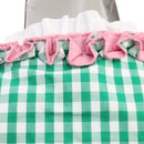 Women Girls Fashionable Oktoberfest Beer Maid Wench German Bavarian Heidi Fancy Dress + Apron Party Costume L
