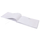 White Wedding Ceremony Guest Book Pen Holder set with Crystal Bow Decoration