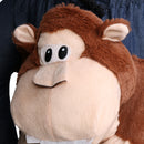 Gorilla Monkey Back Shoulder Carry on Fancy Dress Party Outfit Ride On Suit