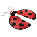 Springtime Fabric Ladybird Fairy Wings Princess Ladies Girls Fancy Dress Party Favors Elastic Wings