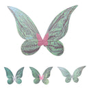 Cute Adult Shiny Color Changing Butterfly Angel Fairy Wings Party Dress Up Pink