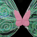 Cute Adult Shiny Color Changing Butterfly Angel Fairy Wings Party Dress Up Pink