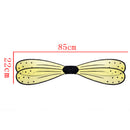 Cute Girls Kids Fairy Fairytale Dragonfly Fairy Wings Party Dress Up Yellow