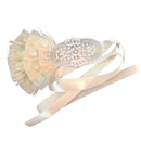 1920s Gatsby Feather Pearls Crystal Headband Wedding Bridal Flapper Hairband Women Fascinator Headpiece