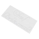 Diamante Cheif Bridesmaid Sticker Bridal Shower Wedding DIY Applique Decal