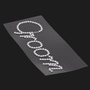 Shiny Diamante Groom Sticker Bridal Shower Wedding Party DIY Applique Decal