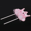 10 Pink Ballet Dress Wedding Birthday Cake Cupcake Topper Food Picks Accessories