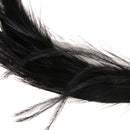 Women Girls Bride Black Feather Headband Party Fascinator Hair Headpiece