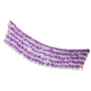 Home Wedding Decor Baby Shower Party Favors Tulle Table Skirt Table Decor Tutu Cover with Stickers Purple