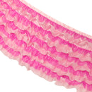 Home Wedding Decor Baby Shower Party Favors Tulle Table Skirt Table Decor Tutu Cover with Stickers Rose Red