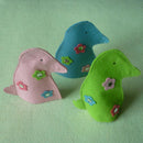 3pcs/lot Cute Duck Flower Easter Egg Covers Holder Wrap Decoration Ornament