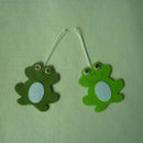 2pcs Creative Easter Hanging Decoration Easter Frog Strap Party Home Ornament Gift