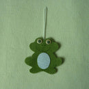 2pcs Creative Easter Hanging Decoration Easter Frog Strap Party Home Ornament Gift