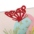 3D Pop Up Easter Egg Greeting Cards Paper Postcard Thank You Cards DIY Craft