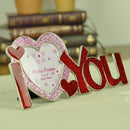 Sweet Glitter I lOVE YOU Style Photo Frame Picture Family Members Gift