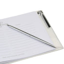 Guest Book with Silver Pen Wedding Engagement Birthday Party Accessory Props