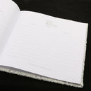 Wedding Guest Book White Lace Flower Elegant Engagement Ceremony Party Album Bride Groom Gift