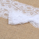 Rustic Country Wedding Guest Book Burlap Lace Bowknot Engagement Ceremony Party Album Bride Groom Gift