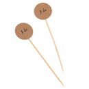 Pack of 50 Kraft Paper I Do Letters Cake Cupcake Topper Wedding Birthday Party Photo Prop