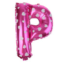 HAPPY BIRTHDAY Letters Baby Foot Foil Balloons Boy Baby Shower Party Decoration