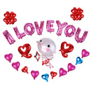 Sweet I LOVE YOU Letters Angel Foil Balloons Engagement Party Wedding Wall Decor