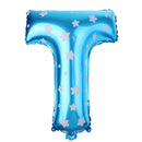 Blue Boy Baby Shower Balloons HAPPY BIRTHDAY Letters Pram Foil Balloons Set for Decoration