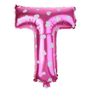 Pink Alphabets HAPPY BIRTHDAY Foil Balloons for Girl Baby Shower Christening Decoration