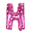 Baby Shower Balloons HAPPY BIRTHDAY Letters Pram Heart Foil Balloons Set