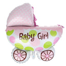 Baby Shower Balloons HAPPY BIRTHDAY Letters Pram Heart Foil Balloons Set