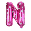 Wedding Balloons HAPPY WEDDING Letters Heart Foil Balloons Set for Wall Decoration