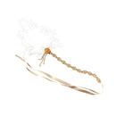 1 Piece White Feather Vintage Headpiece 1920s Great Gatsby Flapper Headband