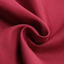 Men Women Hooded Robe Long Black Cloak Cape + Necklace + Cotton Belt for Halloween Fancy Costume Dress Accessory Wine Red S