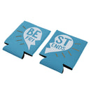 2pcs BEST FRIEND Chilling Beer Bottle Can Sleeve Cooler Party Favors for BFF