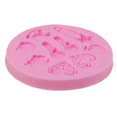 Round Silicone Mold Fondant Cake Chocolate Mold Decorating Tools DIY