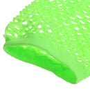 Women Girls Fashionable Bride To Be Hens Night Party Fishnet Fingerless Half Gloves Dance Costume Accessory 1 Pair Fluorescent Green