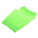 Women Girls Fashionable Bride To Be Hens Night Party Fishnet Fingerless Half Gloves Dance Costume Accessory 1 Pair Fluorescent Green