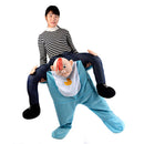 Novelty Baby Shoulder Carry Ride On Piggy Back Costume Outfit Fancy Dress