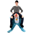 Novelty Baby Shoulder Carry Ride On Piggy Back Costume Outfit Fancy Dress