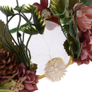 Girls Floral Crown Tiara Flower Fairy Headband Wedding Headpiece Party Costume