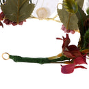 Girls Floral Crown Tiara Flower Fairy Headband Wedding Headpiece Party Costume