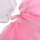 Cute Elegant Baby Girls Romper Bodysuit Playsuit Tutu Skirt Princess Outfit 1st Birthday Party Supplies XL