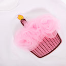 Cute Elegant Baby Girls Romper Bodysuit Playsuit Tutu Skirt Princess Outfit 1st Birthday Party Supplies 6-12 Months