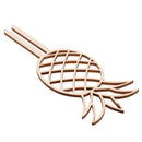 Wooden Luau Tropical Pineapple Cake Topper Sticks Birthday Party Cake Decor