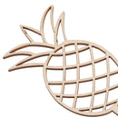 Wooden Luau Tropical Pineapple Cake Topper Sticks Birthday Party Cake Decor