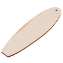 8pcs Unfinished Wooden Surfboard Shape Crafts Cut Outs Scrapbooks DIY