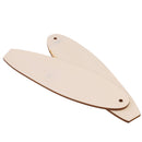 8pcs Unfinished Wooden Surfboard Shape Crafts Cut Outs Scrapbooks DIY